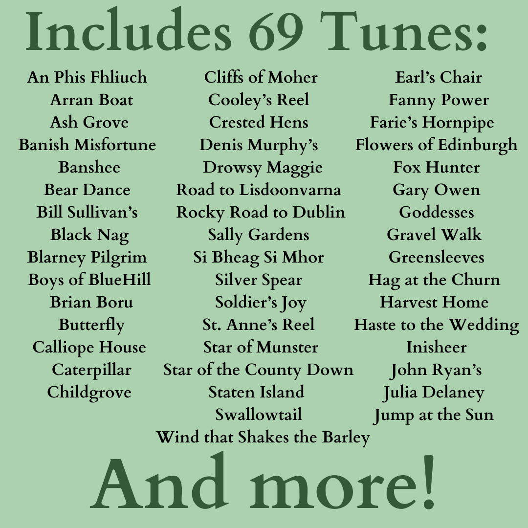Celtic Tune Book - Physical Copy