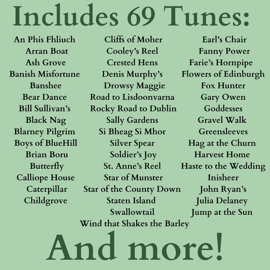 Celtic Tune Book - Digital PDF Download